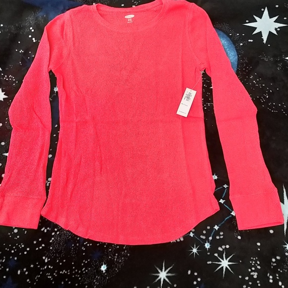 Old Navy (bundle 2 put) Soft Crew Neck Waffle Long Sleeve  Thermal XL (Kid) New - Picture 1 of 5
